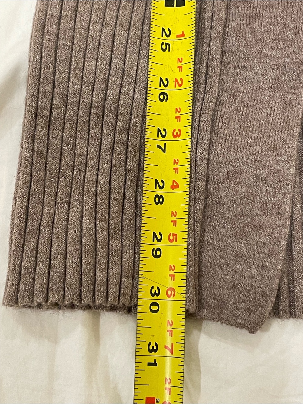 River Island Women’s Ribbed Cardigan - Taupe Brown